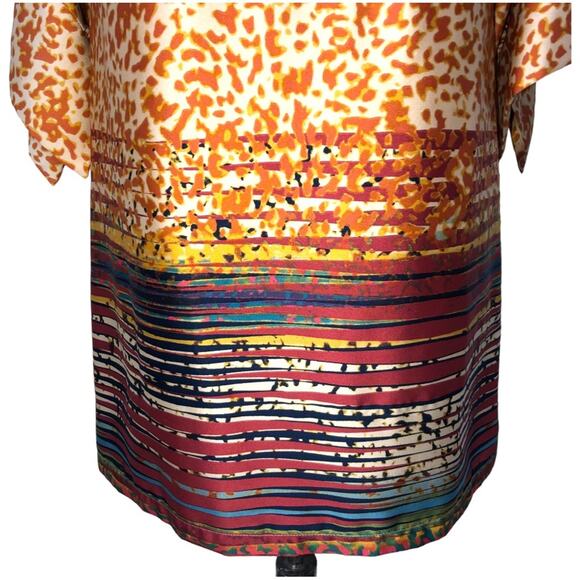 Uncle Frank Boho Print Tunic Dress Size Small EUC - Picture 2 of 8